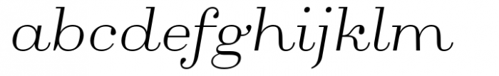 Monden Regular Italic Font LOWERCASE