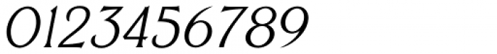 Mondia Thin Italic Font OTHER CHARS