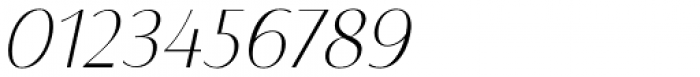 Mondish Thin Italic Font OTHER CHARS