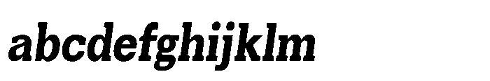 Mondly Black Condensed Slanted FONT