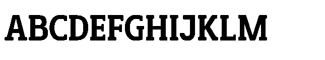 Mondly Black Condensed Font UPPERCASE