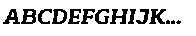 Mondly Black Slanted Font UPPERCASE