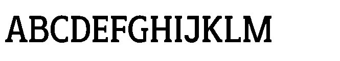 Mondly Bold Condensed Font UPPERCASE