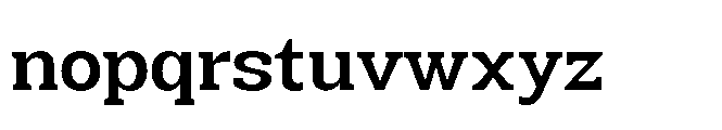 Mondly Bold Font LOWERCASE