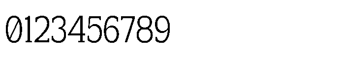 Mondly Condensed Font OTHER CHARS