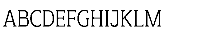 Mondly Condensed Font UPPERCASE