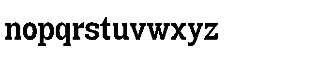 Mondly Extra Bold Condensed Font LOWERCASE