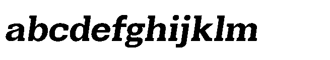 Mondly Extra Bold Slanted FONT