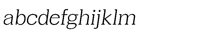 Mondly Light Slanted FONT