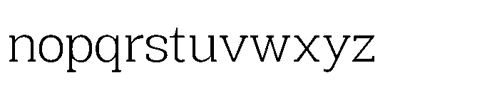 Mondly Light Font LOWERCASE