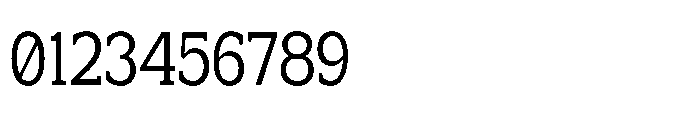 Mondly Medium Condensed Font OTHER CHARS