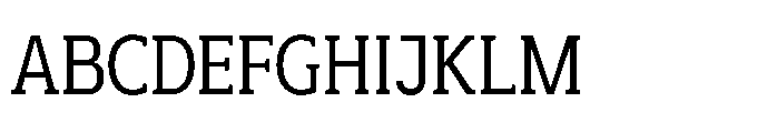 Mondly Medium Condensed Font UPPERCASE