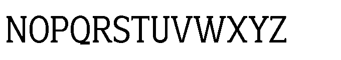Mondly Medium Condensed Font UPPERCASE
