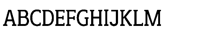 Mondly Semi Bold Condensed Font UPPERCASE
