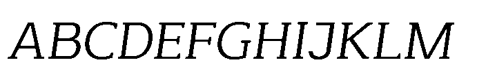 Mondly Slanted Font UPPERCASE