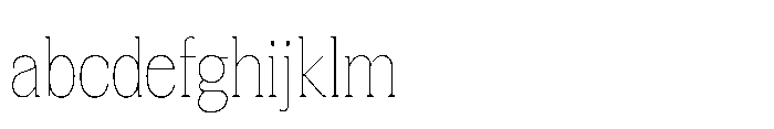 Mondly Thin Condensed FONT