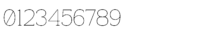 Mondly Thin Font OTHER CHARS