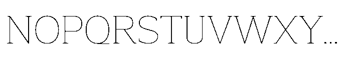 Mondly Variable Thin Font UPPERCASE