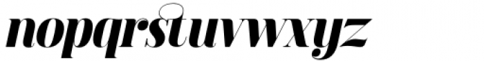 Monema Bold Italic Font LOWERCASE