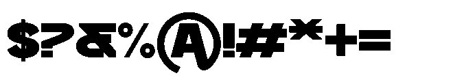 Monesa Display Slant Monesa Display Regular Font OTHER CHARS