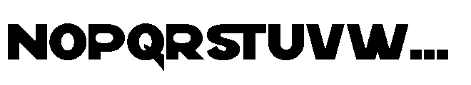 Monesa Display Slant Monesa Display Regular Font UPPERCASE