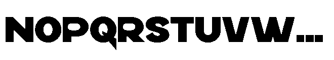 Monesa Display Slant Monesa Display Regular Font LOWERCASE