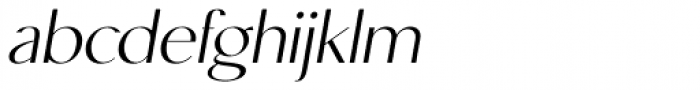 Moneta™ Sans Oblique Regular Font LOWERCASE