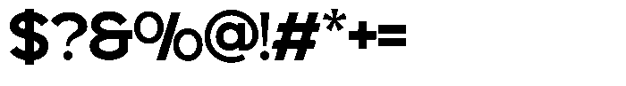 Monety Regular Font OTHER CHARS