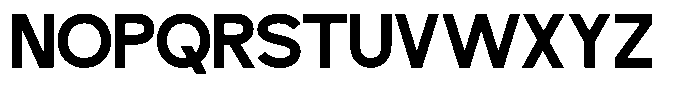 Monety Regular Font UPPERCASE