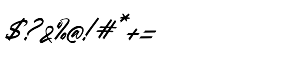 Monetz Clakson Italic Font OTHER CHARS