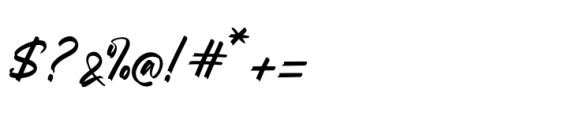 Monetz Clakson Regular Font OTHER CHARS