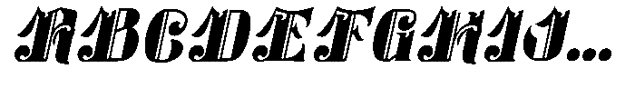 Monevilcy Italic Font UPPERCASE