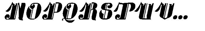 Monevilcy Italic Font UPPERCASE