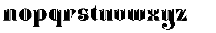 Monevilcy Regular Font LOWERCASE