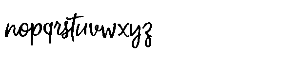 Money Penny Script Font LOWERCASE