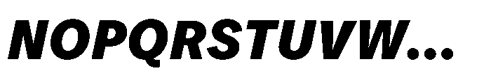Mongallard Black Italic Font UPPERCASE