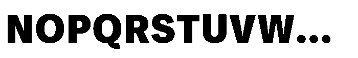 Mongallard Black Font UPPERCASE