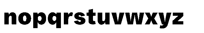 Mongallard Black Font LOWERCASE