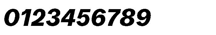 Mongallard Extra Bold Italic Font OTHER CHARS