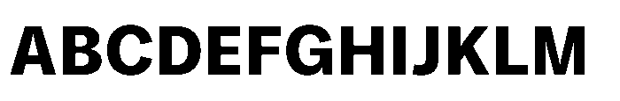 Mongallard Extra Bold Font UPPERCASE