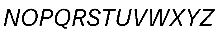 Mongallard Italic Font UPPERCASE