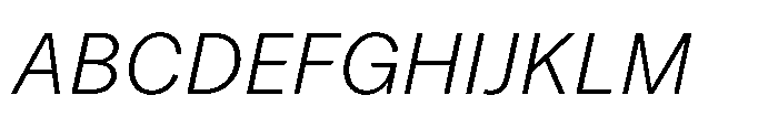 Mongallard Light Italic Font UPPERCASE