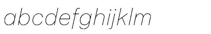 Mongallard Thin Italic FONT