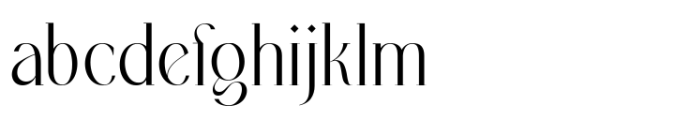 Mongek Medium Font LOWERCASE