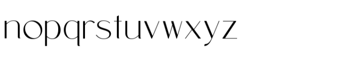 Mongre Regular Font LOWERCASE