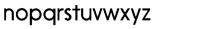 Monino Pro Light Font LOWERCASE