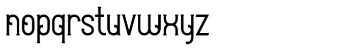 Monire Font LOWERCASE