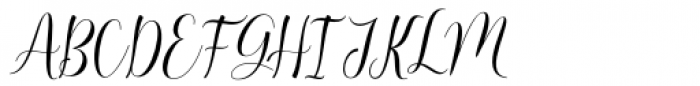 Monisha Regular Font UPPERCASE