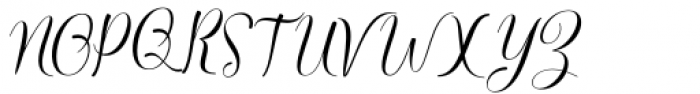 Monisha Regular Font UPPERCASE