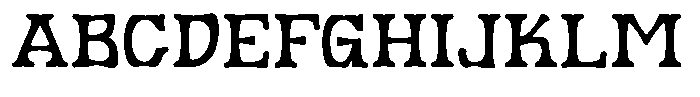 Monizo Regular Font UPPERCASE